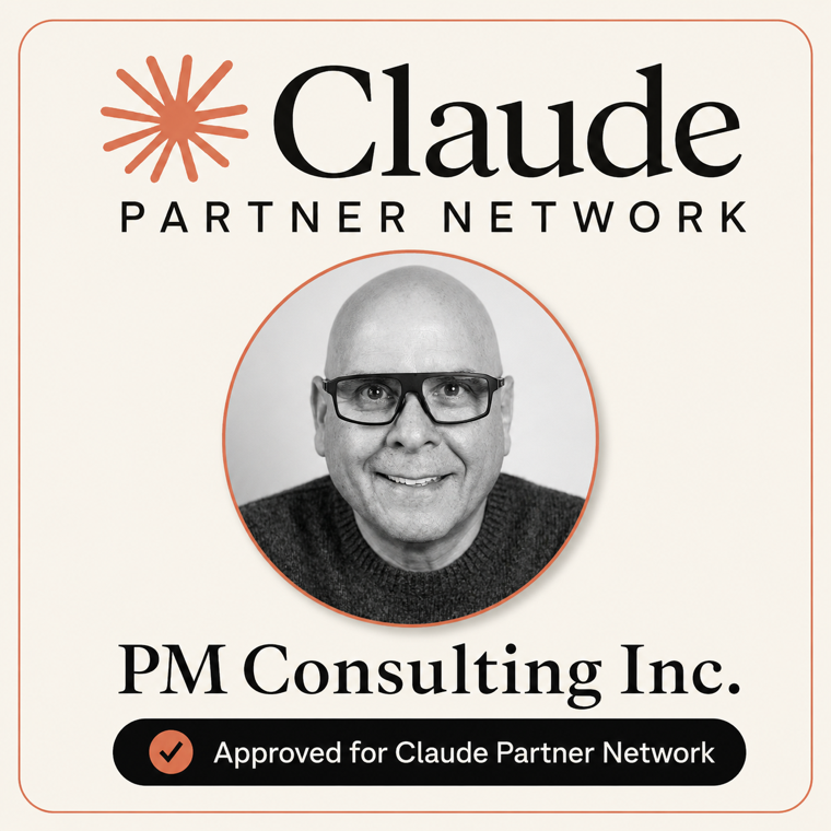 PM Consulting Inc. approved for the Claude Partner Network, Anthropic's official partner program