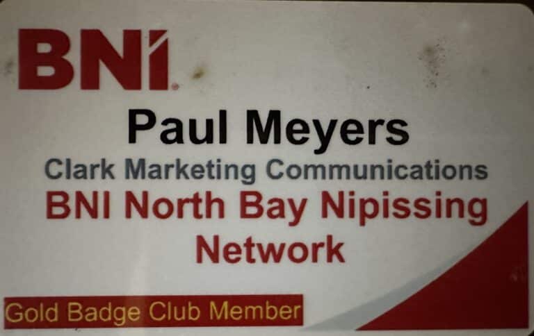 BNI Paul Meyers North Bay