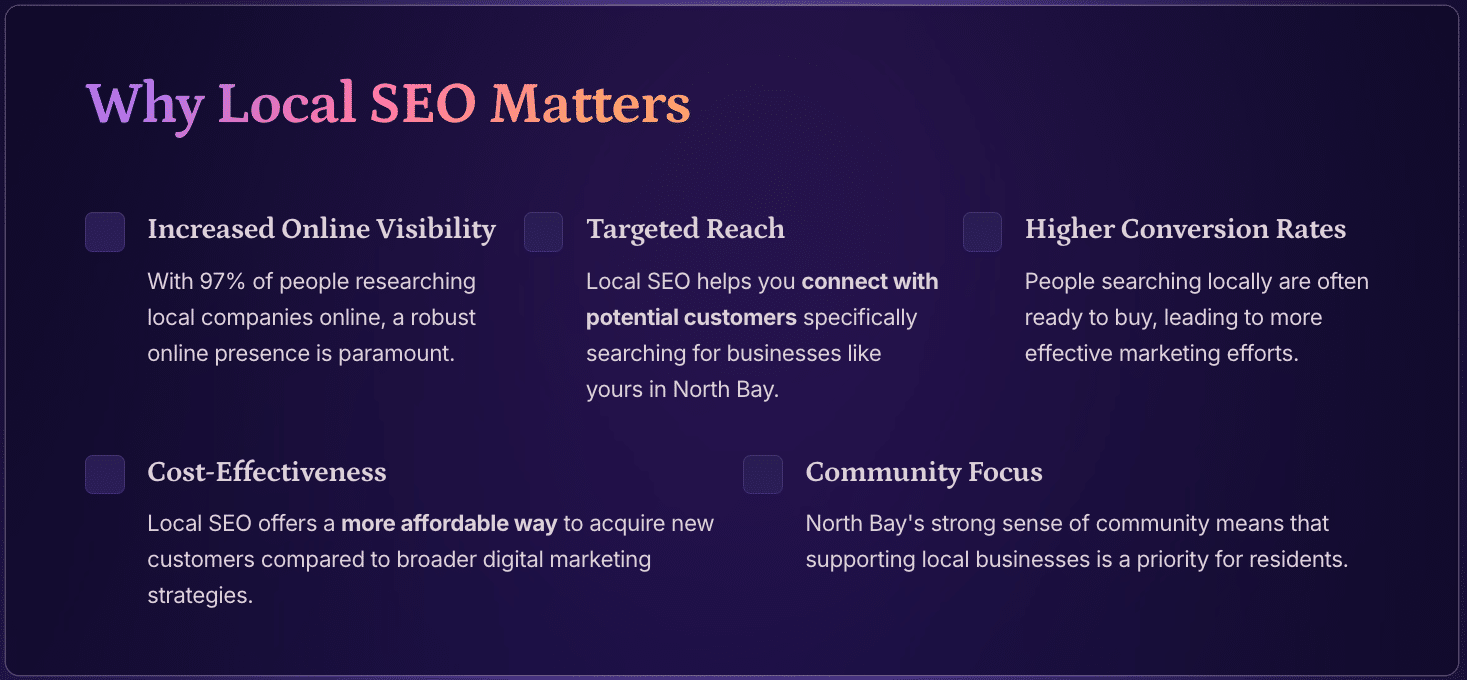 why local seo matters for north bay businesses