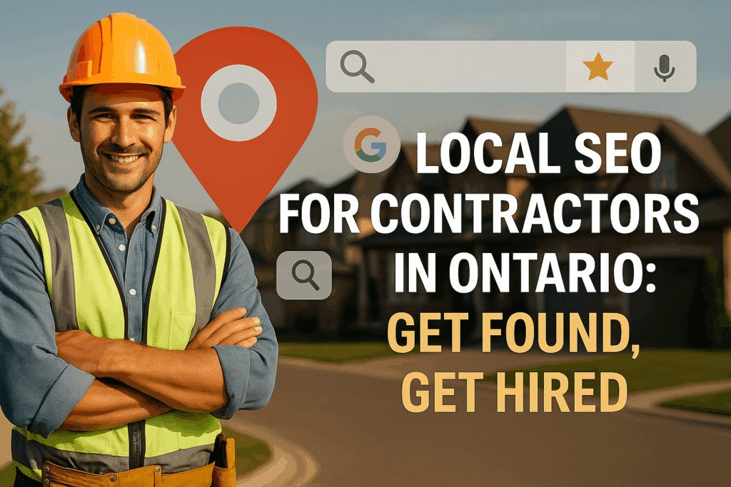 Local SEO for Contractors in Ontario: Get Found-Get Hired
