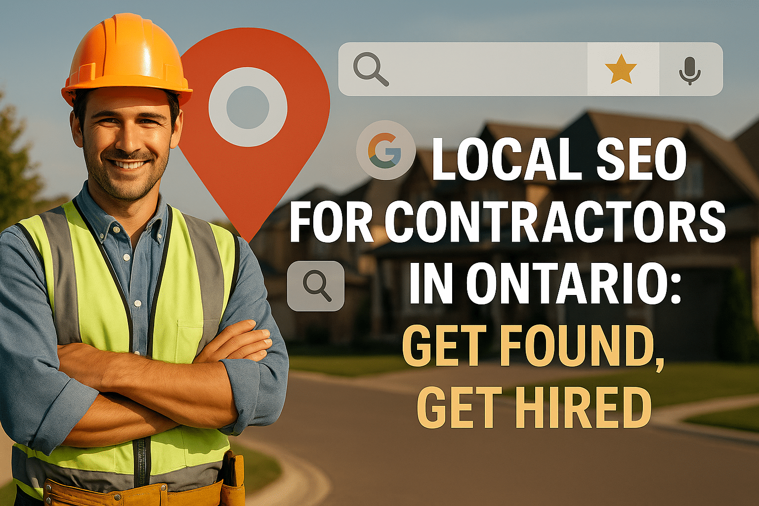 Local SEO for Contractors in Ontario: Get Found-Get Hired