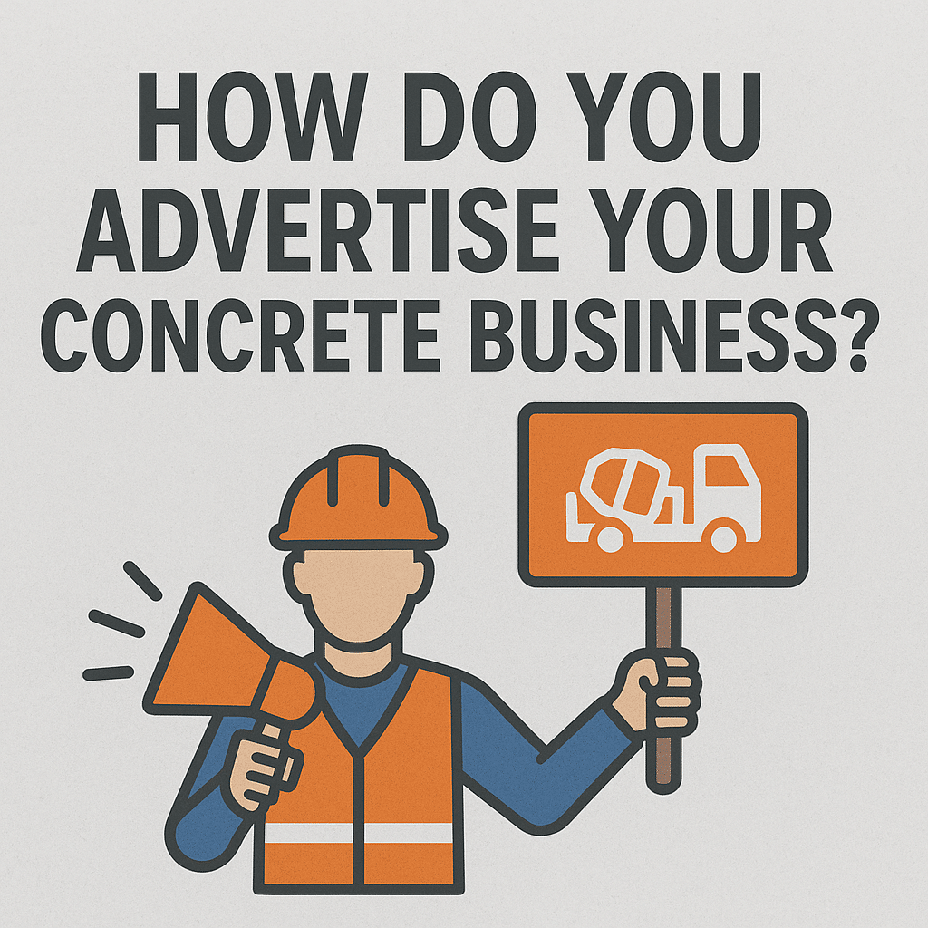 How Do You Advertise Your Concrete Business?