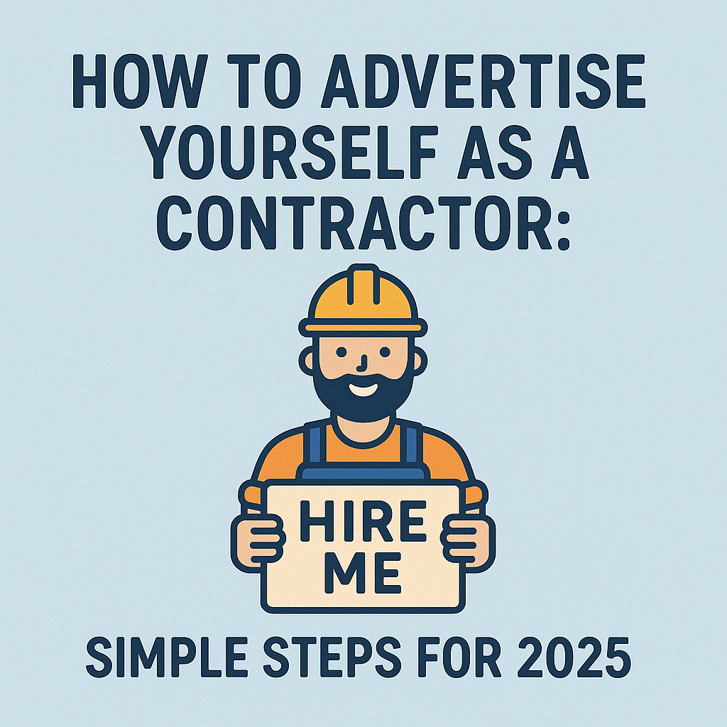How to Advertise Yourself as a Contractor: Simple Steps for 2025