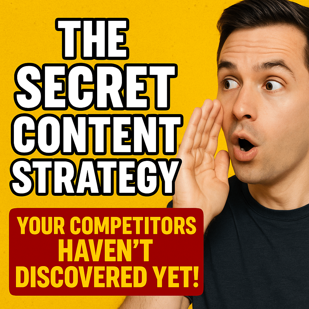 The Secret Content Strategy Your Competitors Haven't Discovered Yet!
