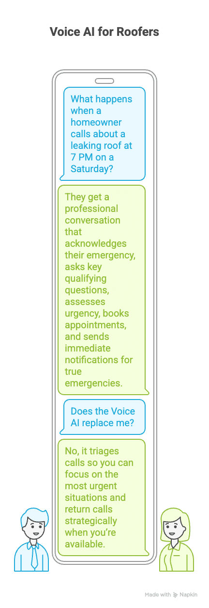 What are the most useful features of Contractor Marketing Engine for roofers dealing with high call volume?
