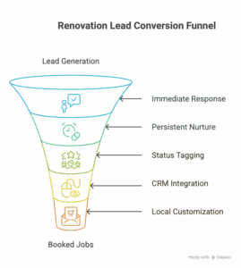 Can automations follow up with renovation leads until they say yes or no?